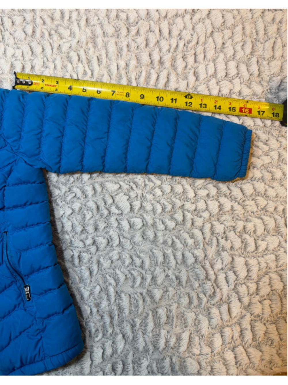 Girls Polo Ralph Lauren Puffer Jacket Size L Blue - Picture 4 of 7